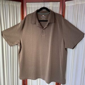 Tommy Bahama Mens Polo Shirt Short Sleeve Khaki Brown XXL/TTG